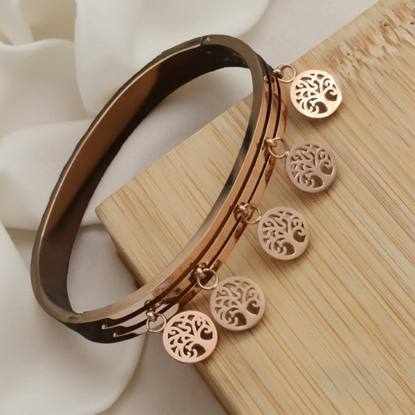 Tree of Life Bracelet (Rose Gold) - Image 5