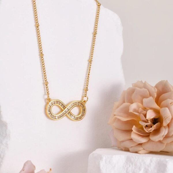 Infinity Love Charm Necklace