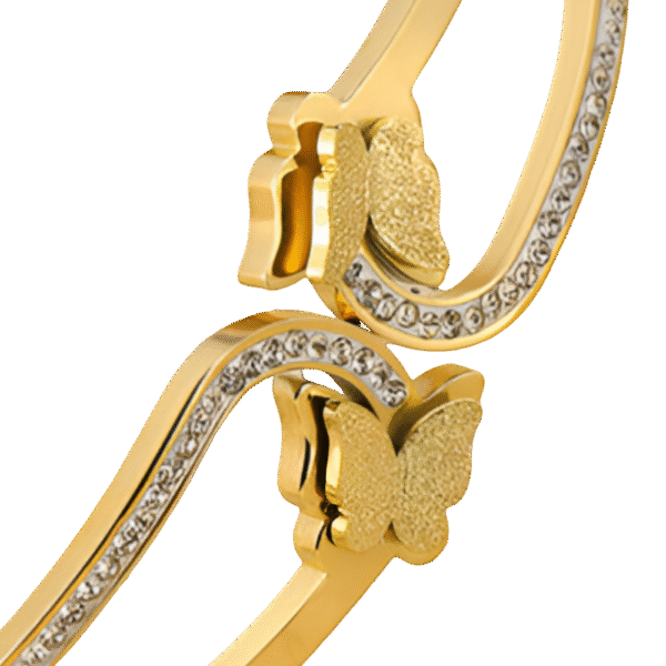 Butterfly Design Diamond Bracelet - Image 3