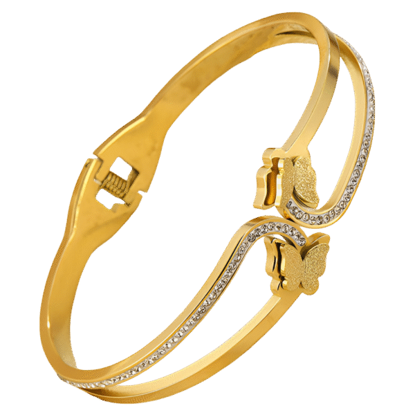 Butterfly Design Diamond Bracelet