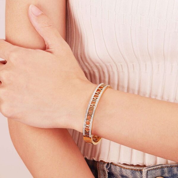 Roman numbers Bracelet Gold/Rose Gold - Image 5
