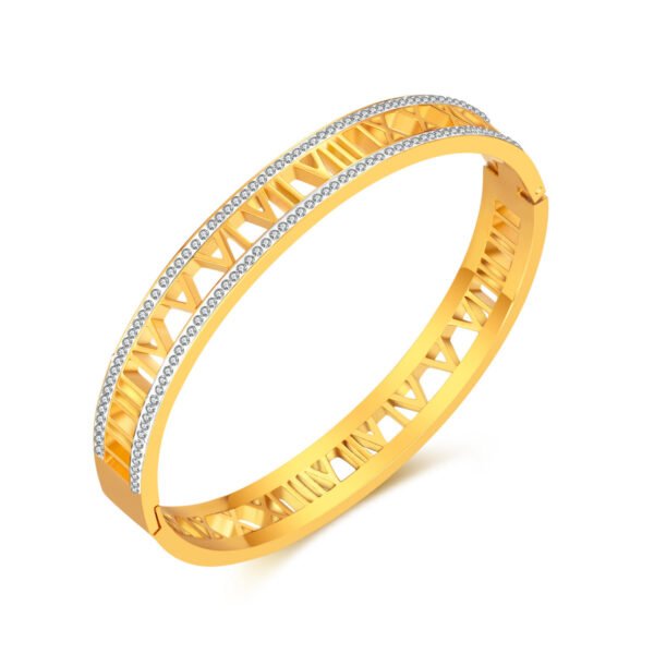 Roman numbers Bracelet Gold/Rose Gold - Image 2