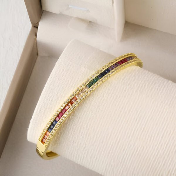 Micro Inlaid Zircon Bracelet - Image 2