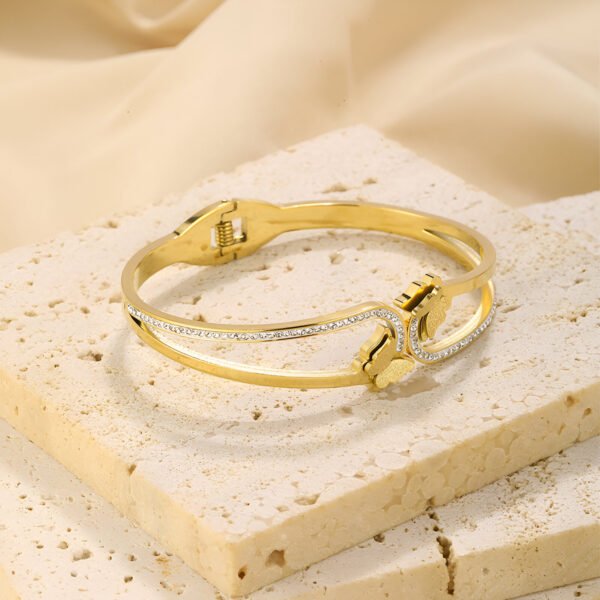 Butterfly Design Diamond Bracelet - Image 6