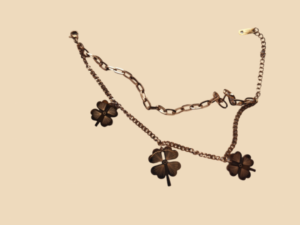 Dual Chain Charm Bracelet - Image 2