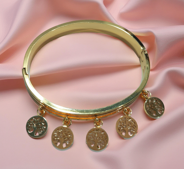 Tree of Life Bracelet (Gold) - Image 3