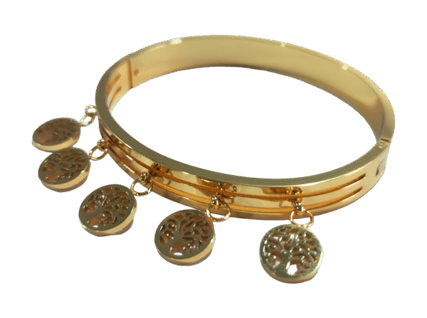 Tree of Life Bracelet (Gold) - Image 7