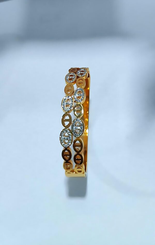 Double Row Designer Bracelet - Image 5