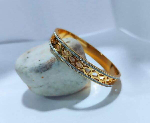 Criss-Cross Cutout Bracelet - Image 3