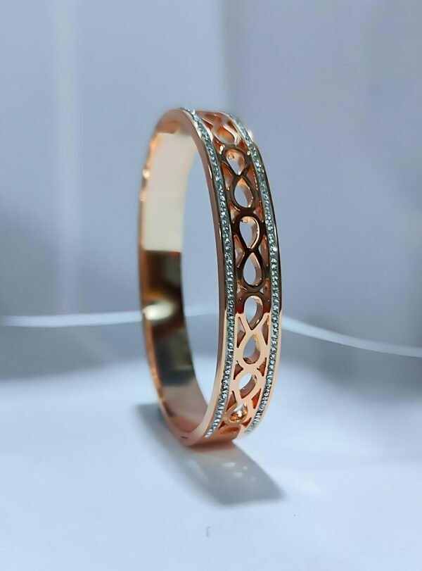Criss-Cross Cutout Bracelet - Image 9