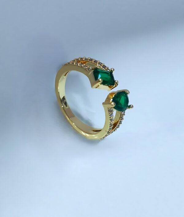 Dual Stone Adjustable Ring - Image 6