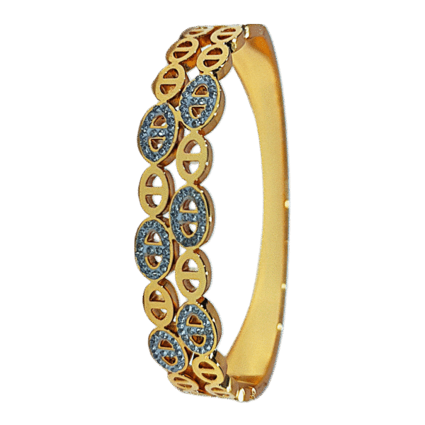 Double Row Designer Bracelet - Image 2