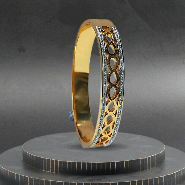 Criss-Cross Cutout Bracelet
