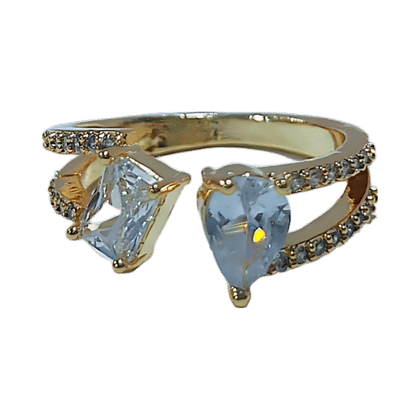 Dual Stone Adjustable Ring - Image 8