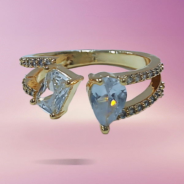Dual Stone Adjustable Ring - Image 9