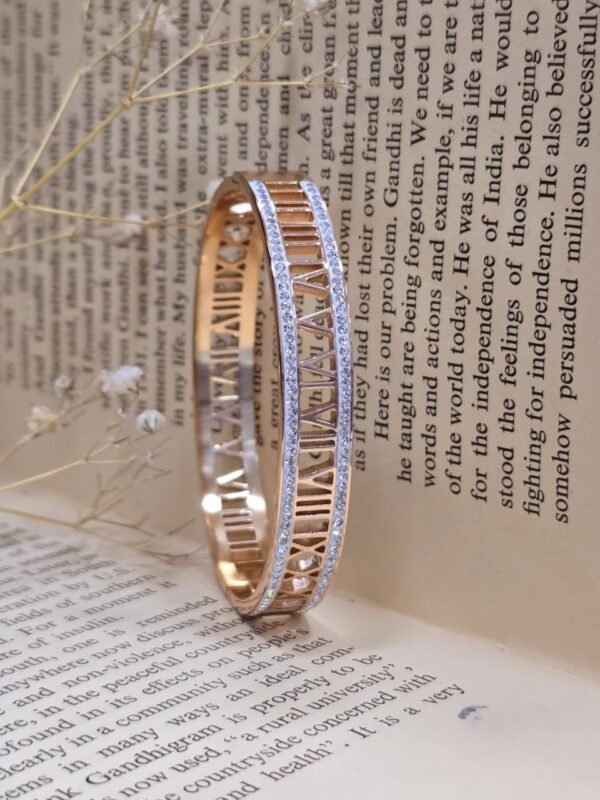 Roman numbers Bracelet Gold/Rose Gold - Image 7