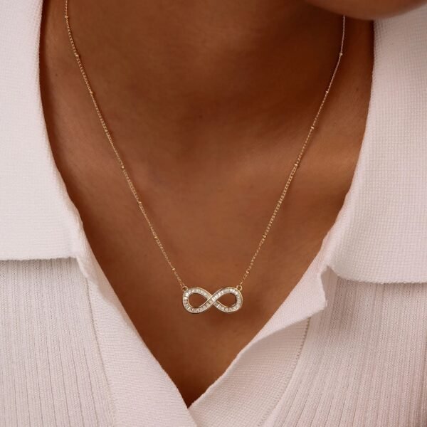 Infinity Love Charm Necklace - Image 5