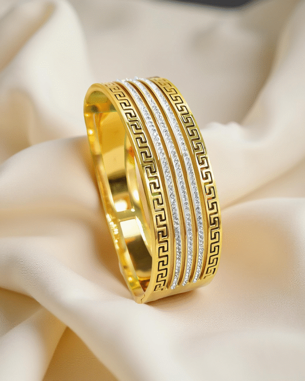Line Greek Pattern Bracelet