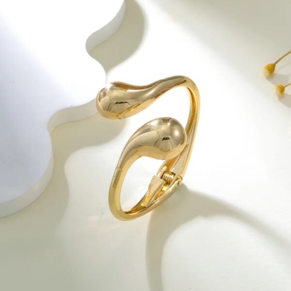 Bold Chunky Cuff Bracelet - Image 2