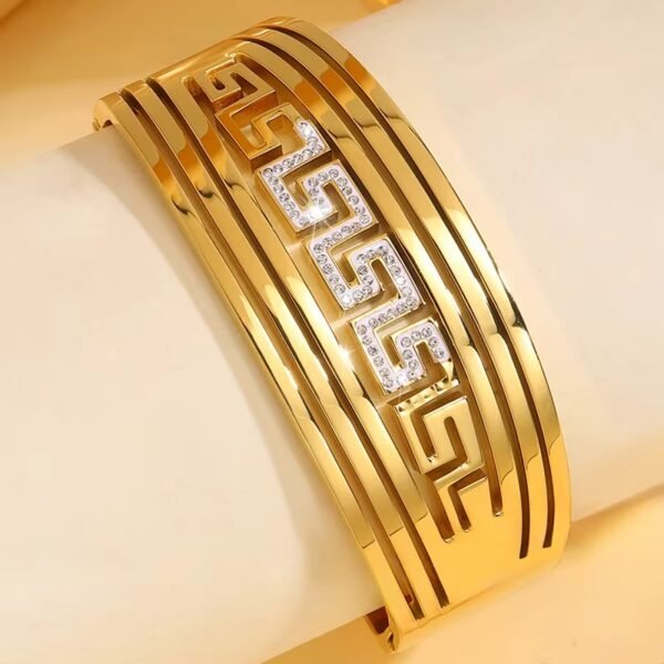 Greek Pattern Bracelet - Image 2