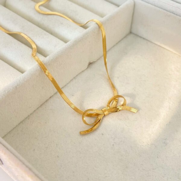 Bow Knot Necklace - Image 3