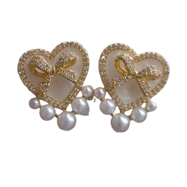 Heart-Shaped Bow Pearl - Image 5