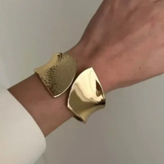 Textured Cuff Bracelet