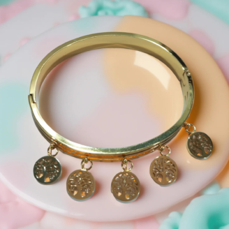 Tree of Life Bracelet | Gold